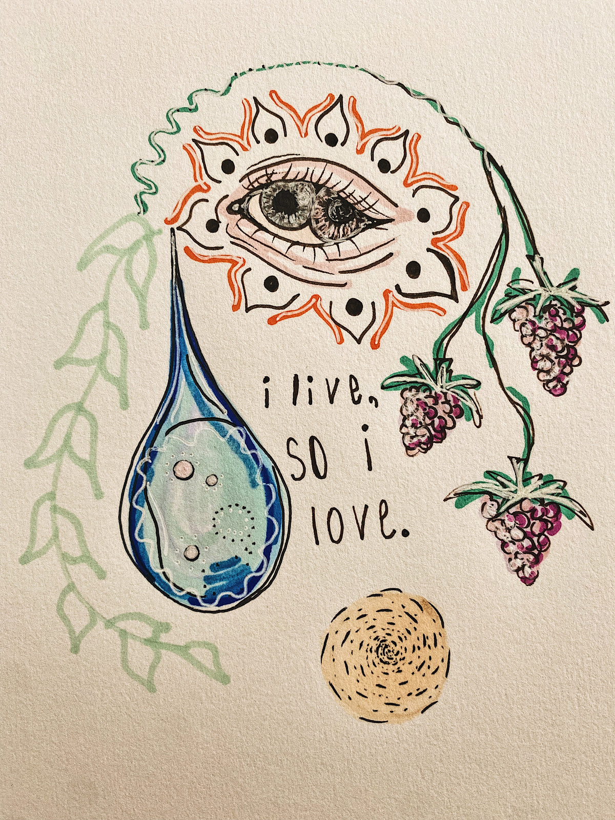 I live, so I love, Print (PRE-ORDER)